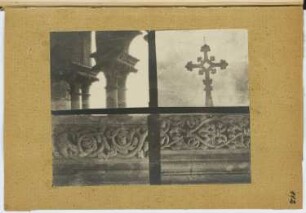 Marienkirche, Gelnhausen: Details (aus: Skizzen- und Fotoalbum 7)