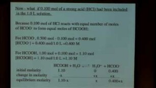Acid-base titrations