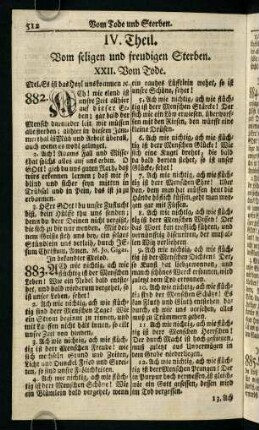 512-558, XXII. Vom Tode