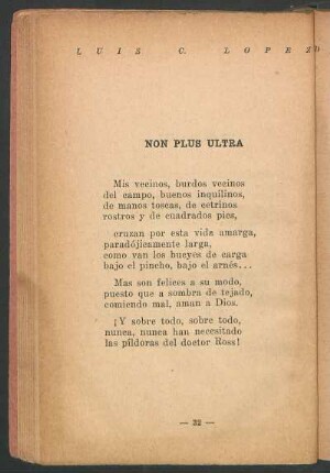 Non plus ultra