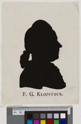 F. G. Klopstock : [Schattenriss]