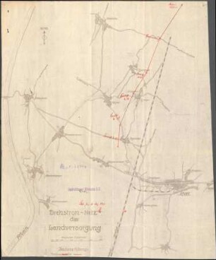 Gesuch um Genehmigung zur Errichtung einer Hochspannungsleitung auf den Gemarkungen Schuttern, Hugsweier und Schutterzell mit Kreuzung einiger Straßen