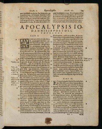 195-208, Apocalypsis Iohannis apostoli, theologi