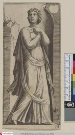 [Sibylle in einer zerstörten Nische; Sibyl]