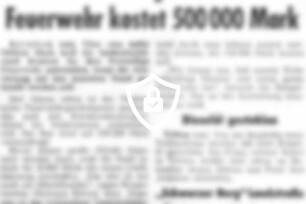 Volle Ausrüstung der Reinbeker Feuerwehr kostet 500000 [Name maskiert]