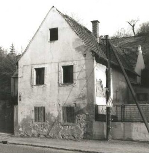 Cossebaude, Talstraße 23. Nebengebäude eines ehemaligen Zweiseithofes (Wohnhaus)