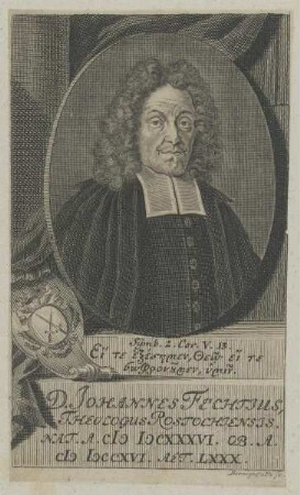 Bildnis des Johannes Fechtius