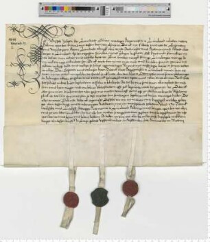 Gessche, die Witwe des Bürgermeisters Lenhardt Elvers, verkauft dem Bürgermeister Did. Elver ihren Anteil an einem Hofe zu Ochtmissen. Es mitbesiegeln die Ratsmannen Wulssche und Stoterogge.
