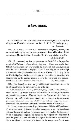 Réponses.