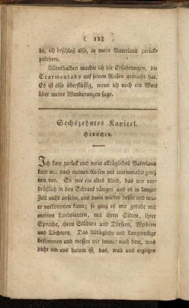 Sechszehntes Kapitel. Hannchen.
