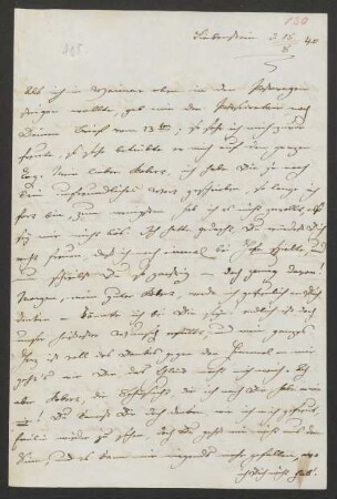 Brief an Robert Schumann : 15.08.1840