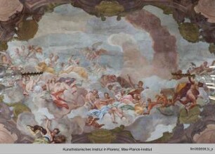 Venezia umgeben von Göttern und allegorischen Figuren