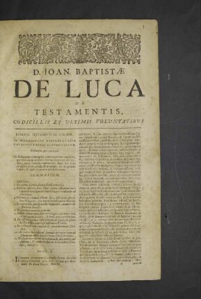De Testamentis, codicillis et ultimis voluntatibus