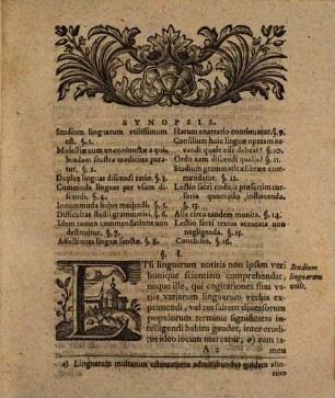 De optima methodo linguas inprimis sanctam discendi commentatio academica