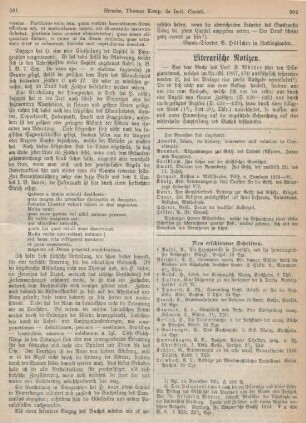 502-504 Literarische Notizen