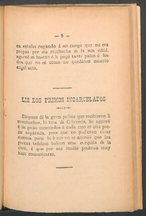 Lis dos primos incarcelados