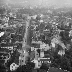 Robert-Müller-Straße in Zwickau : Blickrichtung Osten