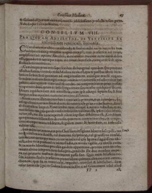 Consilium VIII. - Consilium XIII.