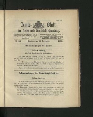 No. 183. 16. Dezember. 1902.