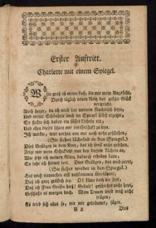 Erster Auftritt - Eilfter Auftritt