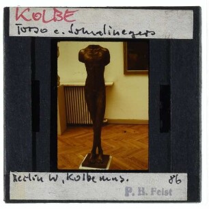 Kolbe, Torso eines Somali