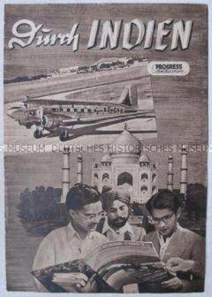 Progress-Filmillustrierte zum sowjetischen Dokumentarfilm "Durch Indien"