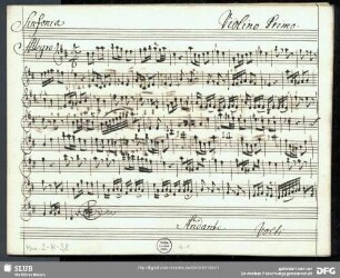 Symphonies - Mus.2-N-9,8 : orch - D