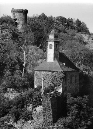 Reichenberg Rhein-Lahn-Kreis. Sankt Christophorus (um 1380, Erneuerung 1737-1738)