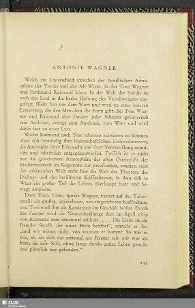 Antonie Wagner