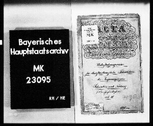 Volksschulwesen: Schwaben und Neuburg: Unterstützungsverein für dienstuntaugliche Schullehrer im Regierungsbezirke (Kreispensionsanstalt).
