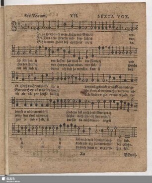 XII. Zion spricht Ach mein Herr und Gott