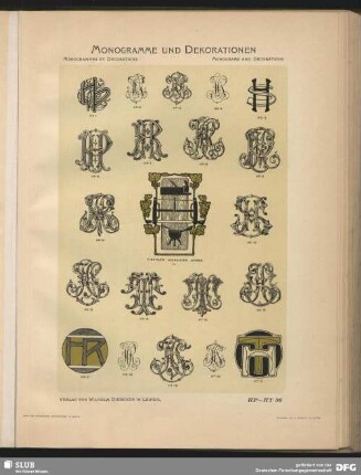 Embleme [Tischler]