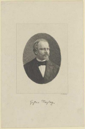 Bildnis des Gustav Freytag
