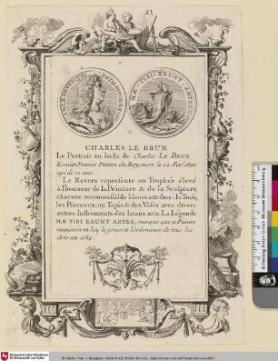 Le Portrait en buste de Charles Le Brun