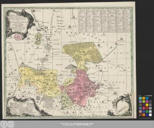 Præfecturæ Principatus Querfurtensis Dahmiana Et Iüterboccensis : cum vicinia oppidis, vicis, pagis accurate distincta