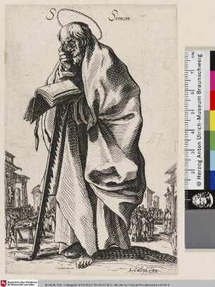 [Der heilige Simon; Saint Simon.]