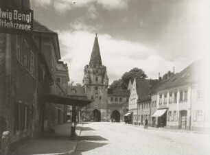 Ingolstadt. Kreuztor (1385). Stadtseite