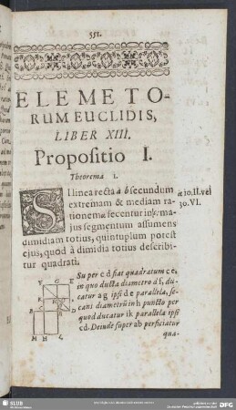 Euclidis Elementorum Liber XIII