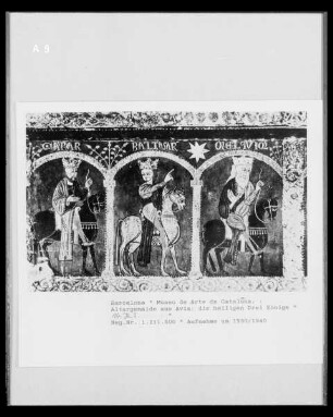 Altarbild aus Avia: Die Heiligen Drei Könige