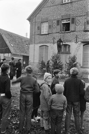 Sommerabschlußübung der Freiwilligen Feuerwehren Rüppurr und Bulach.