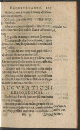 Accusationi Respondendi.