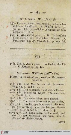 VII. (Nr. 2562-2987)