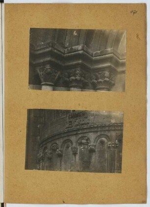 Stiftskirche Sankt Peter und Paul, Königslutter: Details (aus: Skizzen- und Fotoalbum 10)