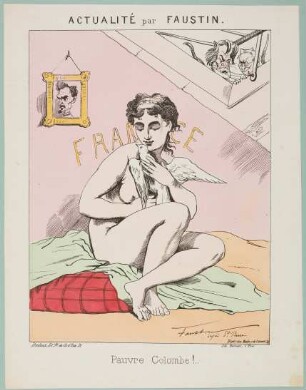 Actualité par Faustin. Pauvre Colombe!