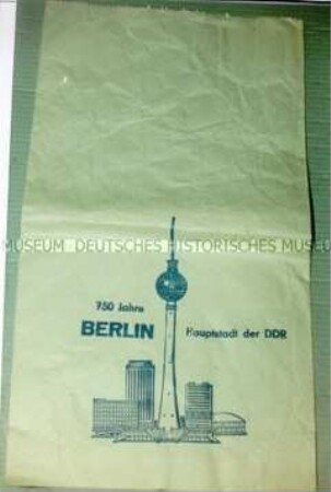 Tüte "750 Jahre Berlin"