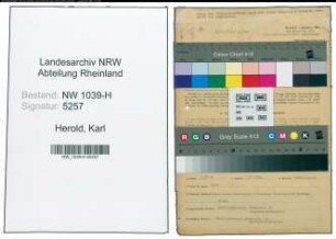 Entnazifizierung Karl Herold , geb. 14.05.1899 (Beamter)