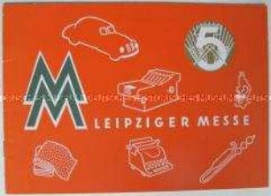 Werbeschrift zur Leipziger Frühjahrsmesse 1951 in tschechischer Sprache