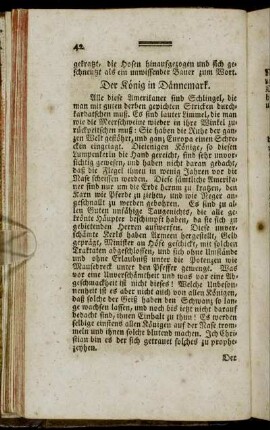 Der König in Dännemark.