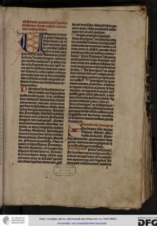Volumus et tenore presentium sub pena suspensationis ab officio divino quam in quemlibet ipsorum nobis in hiis non parente sex dierum...