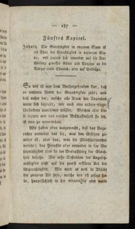 187-191, Fünftes Kapitel